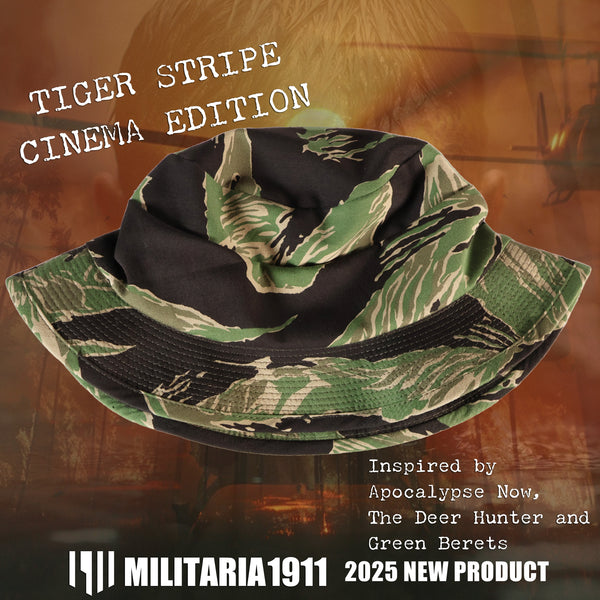 2025年新製品　MILIARIA 1911 TIGER STRIPE CINEMA EDITION BOONIE HAT