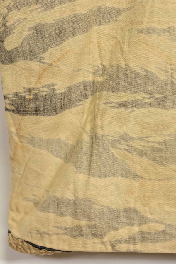 1960年代　初期　ゴールドタイガー　タイガーストライプシャツ　パッチ付　USカット　M　中古品