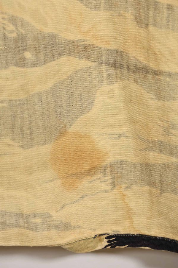 1960年代　初期　ゴールドタイガー　タイガーストライプシャツ　パッチ付　USカット　M　中古品