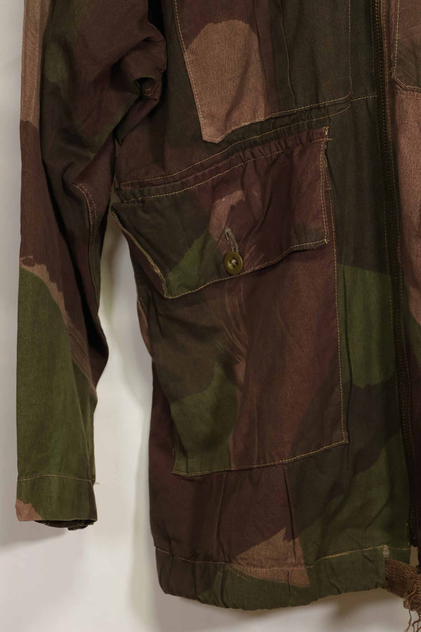 1943年製　イギリス軍　SAS　WINDPROOF　スモック　ジッパー改造　インドシナ戦争　中古品