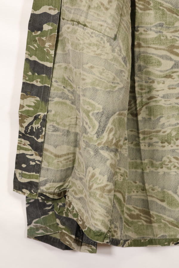 1960年代　タイガーストライプ　シャツ　CIDGパターン　状態良い　中古品