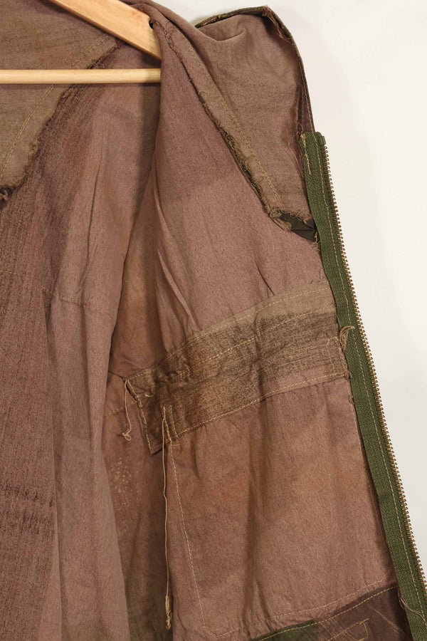 1943年製　イギリス軍　SAS　WINDPROOF　スモック　ジッパー改造　インドシナ戦争　中古品