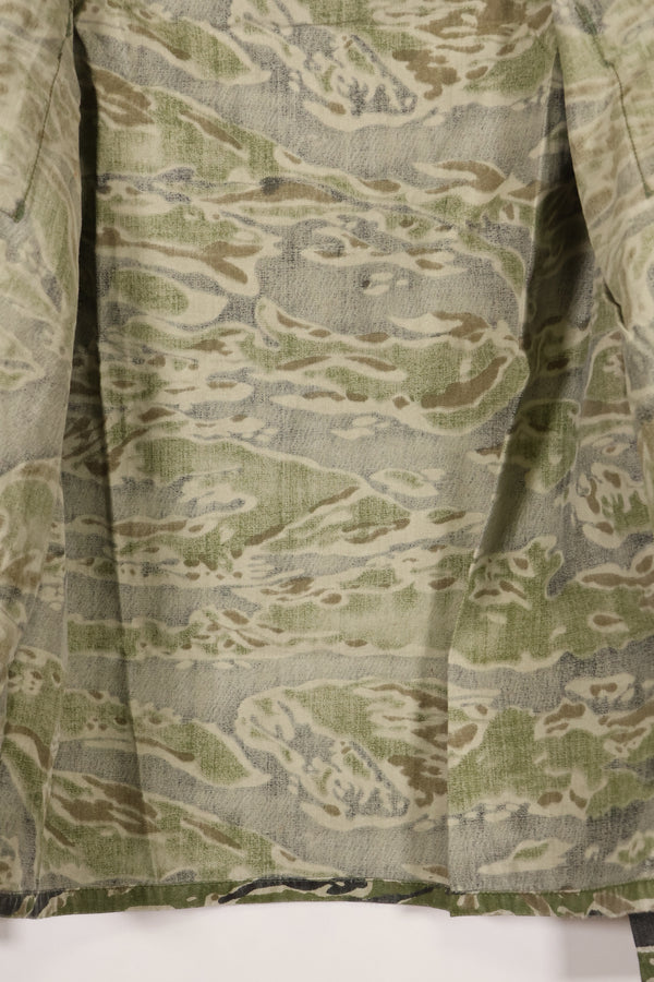 1960年代　タイガーストライプ　シャツ　CIDGパターン　状態良い　中古品