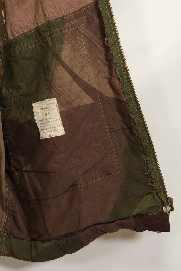 1943年製　イギリス軍　SAS　WINDPROOF　スモック　ジッパー改造　インドシナ戦争　中古品