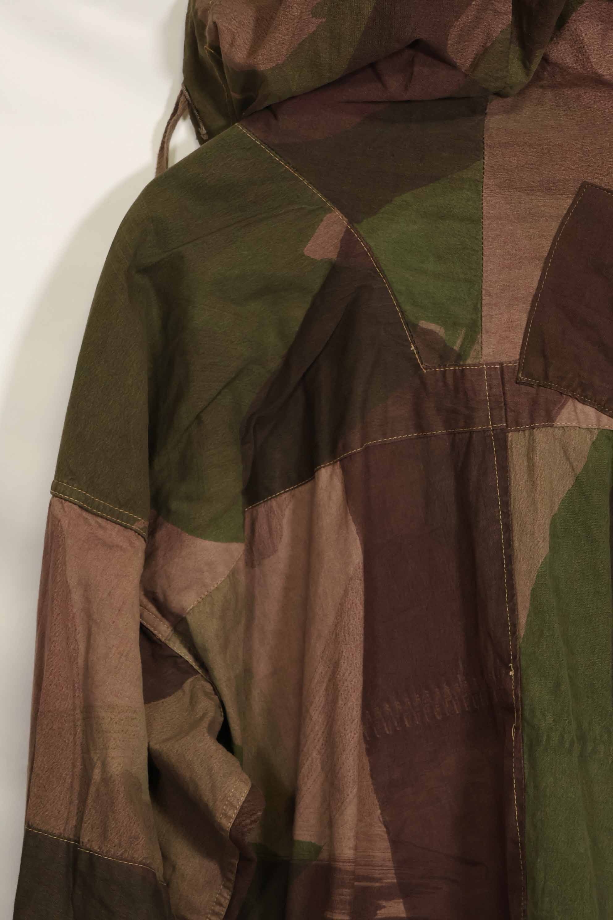 1943年製　イギリス軍　SAS　WINDPROOF　スモック　ジッパー改造　インドシナ戦争　中古品