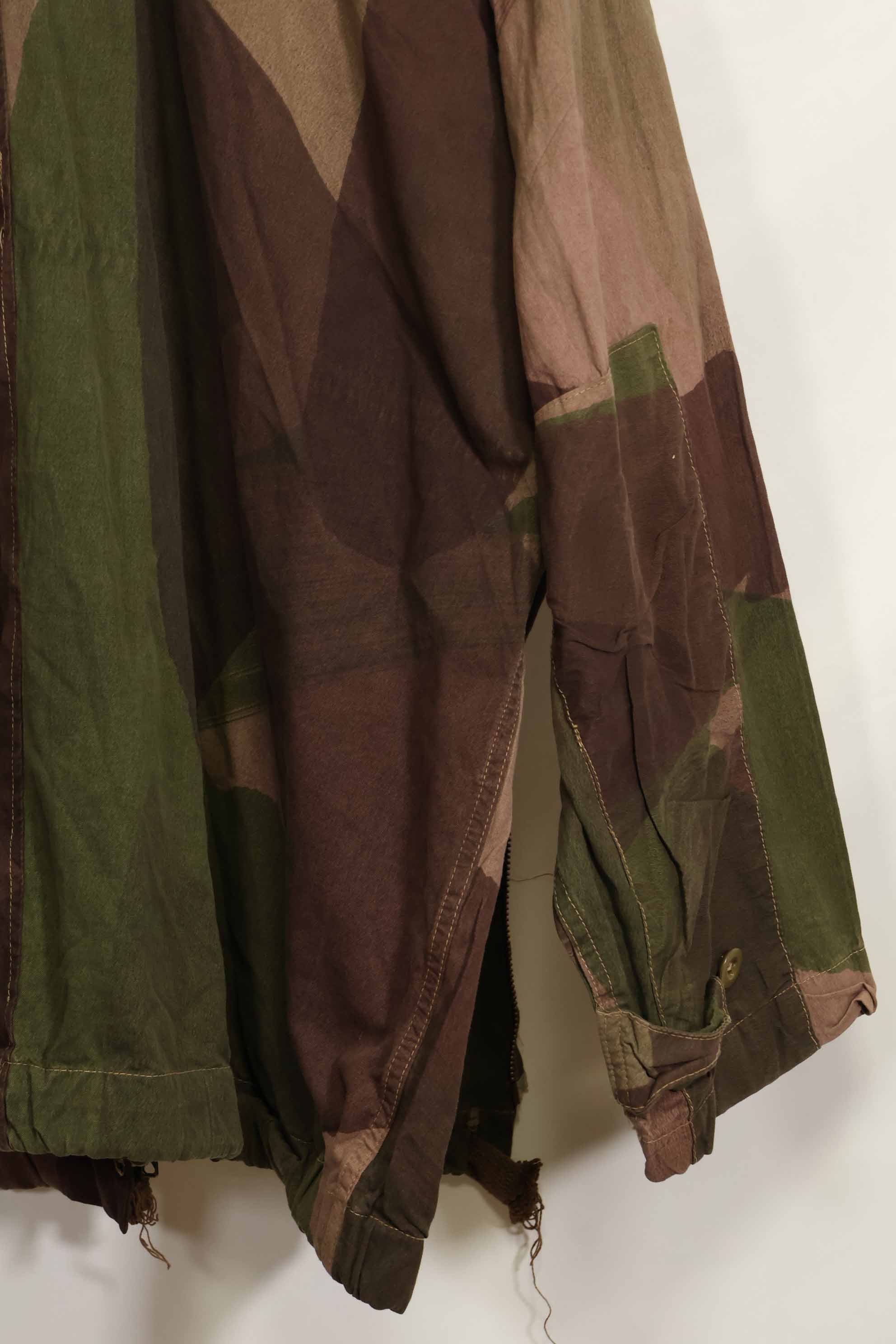 1943年製　イギリス軍　SAS　WINDPROOF　スモック　ジッパー改造　インドシナ戦争　中古品