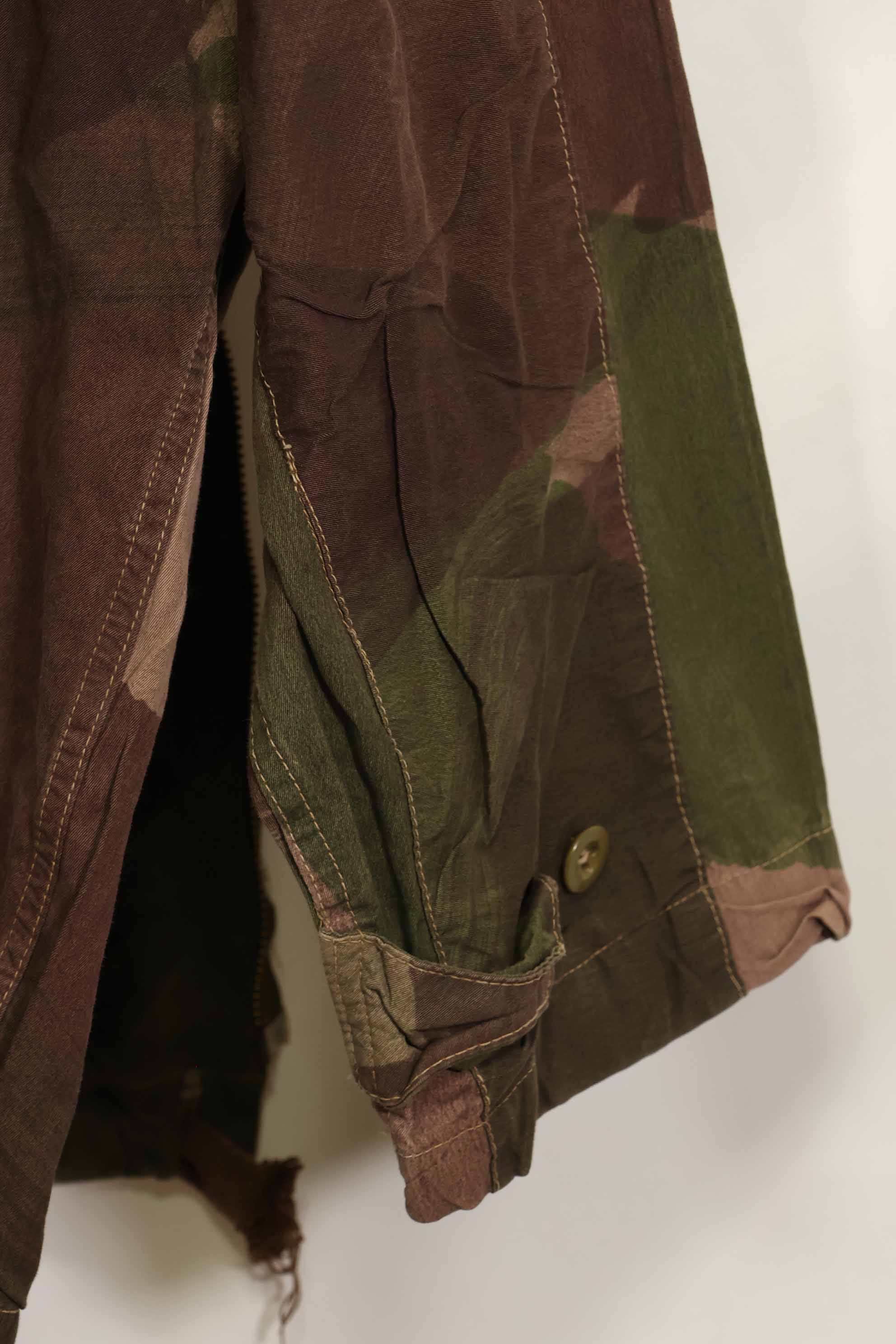 1943年製　イギリス軍　SAS　WINDPROOF　スモック　ジッパー改造　インドシナ戦争　中古品