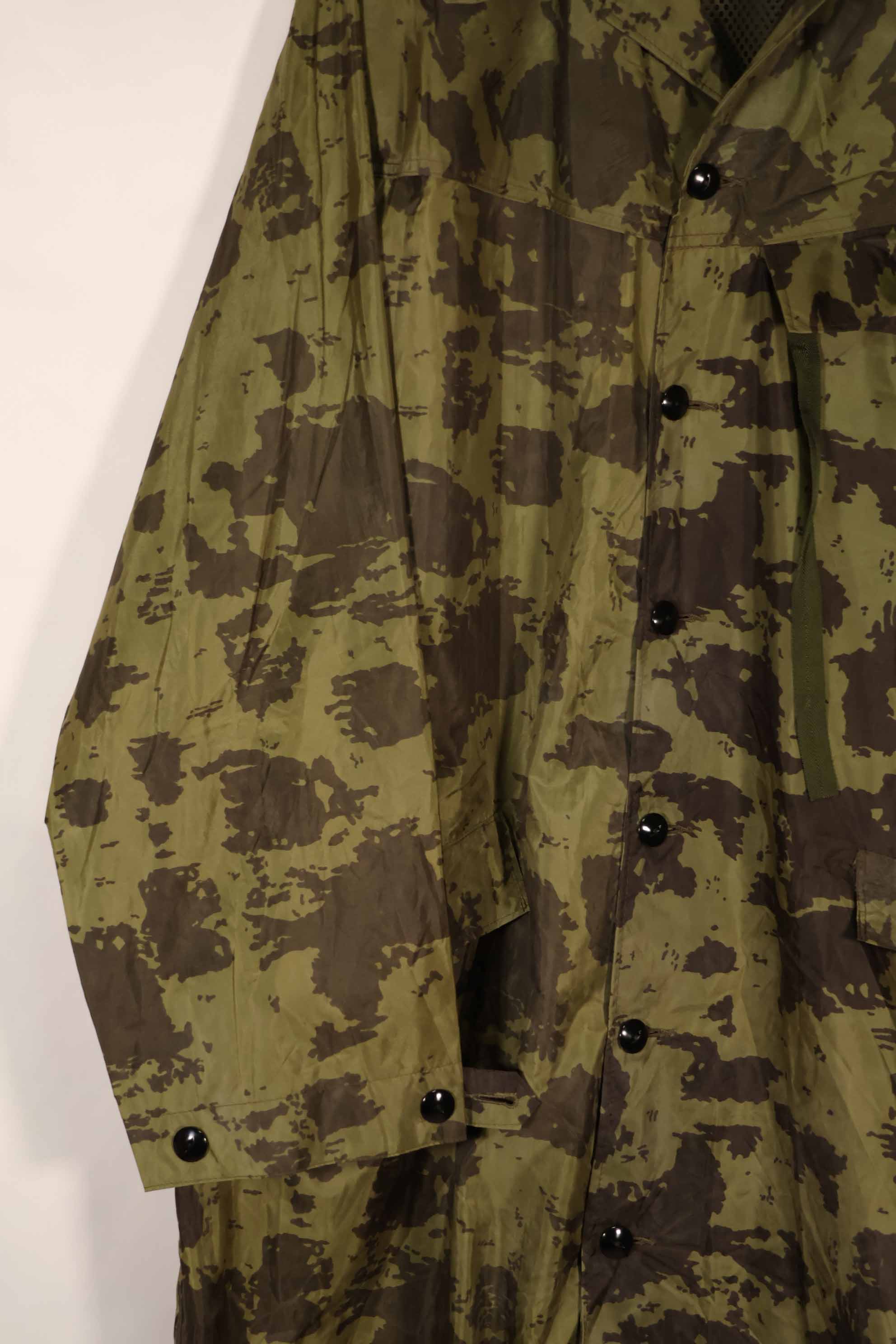 実物　1967年製　オーストラリア軍　迷彩レインコート　中古品　E