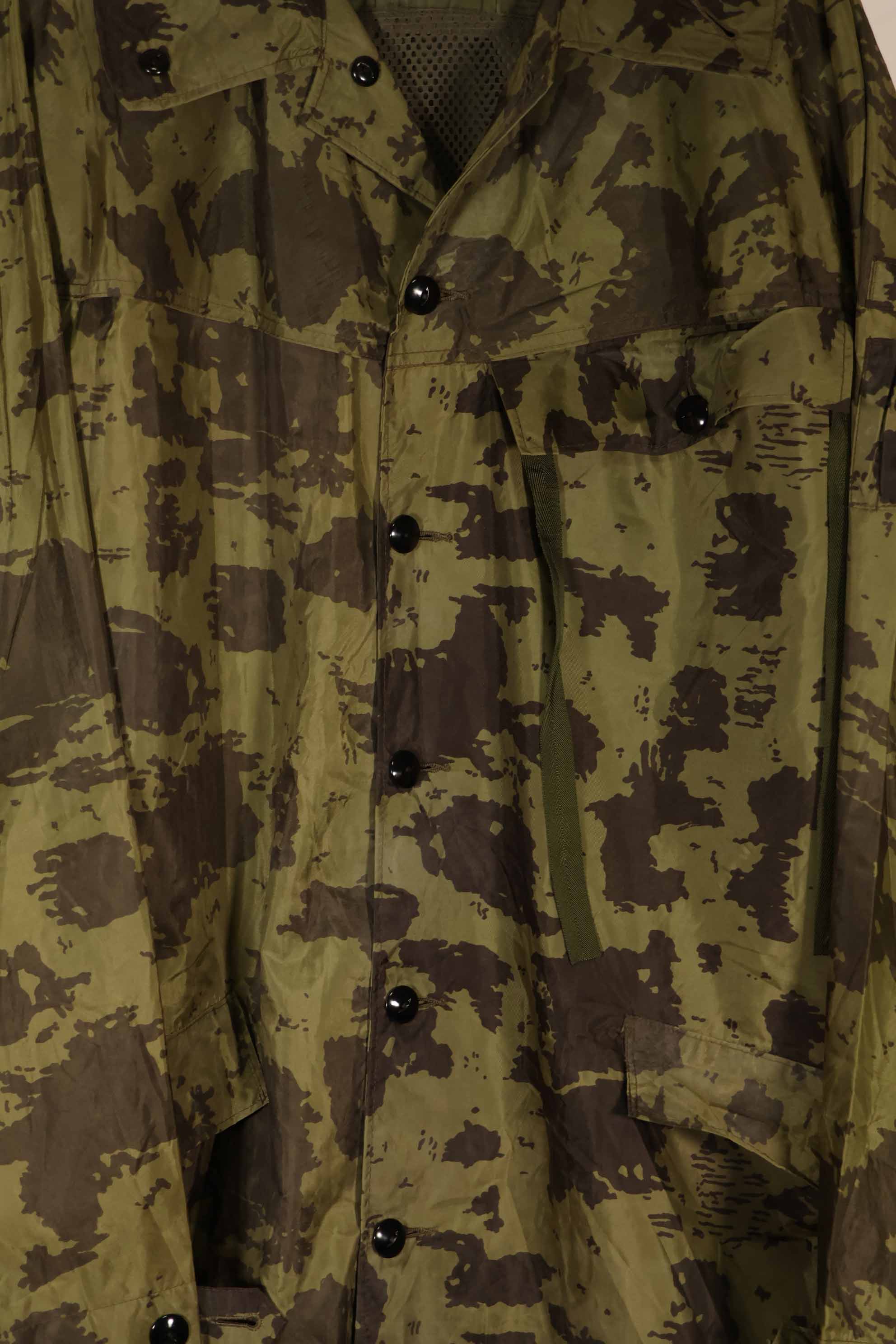 実物　1967年製　オーストラリア軍　迷彩レインコート　中古品　E