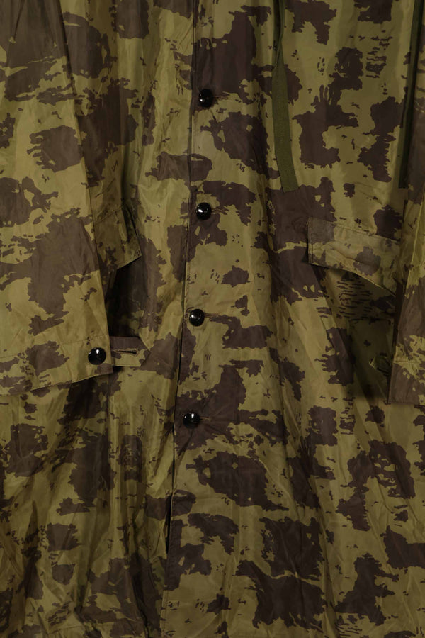 実物　1967年製　オーストラリア軍　迷彩レインコート　中古品　E