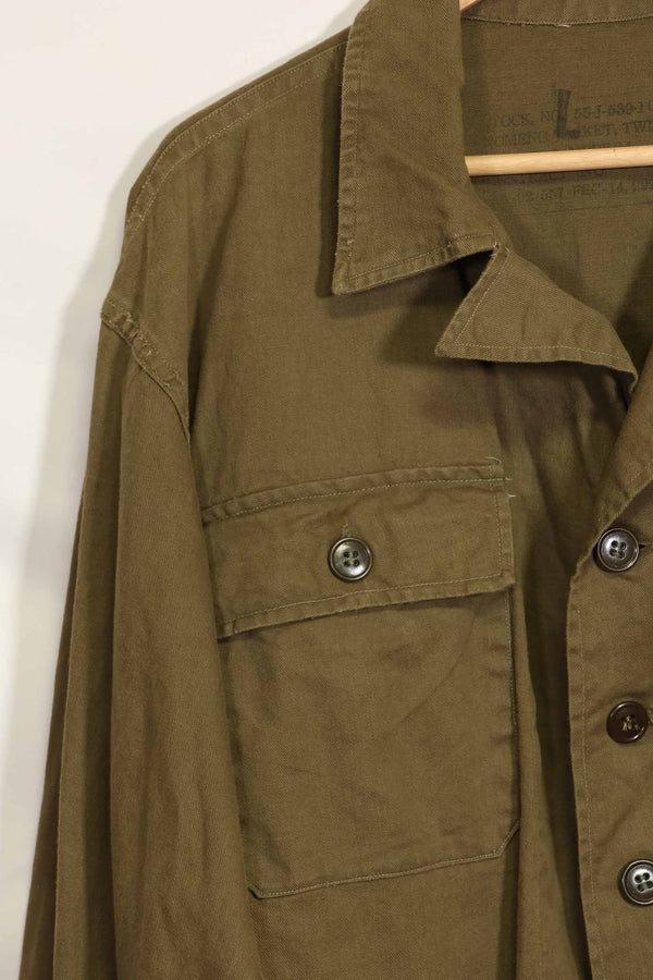 1960年代　沖縄CISO調達　ユーティリティシャツ　FEC契約　レア品　中古品