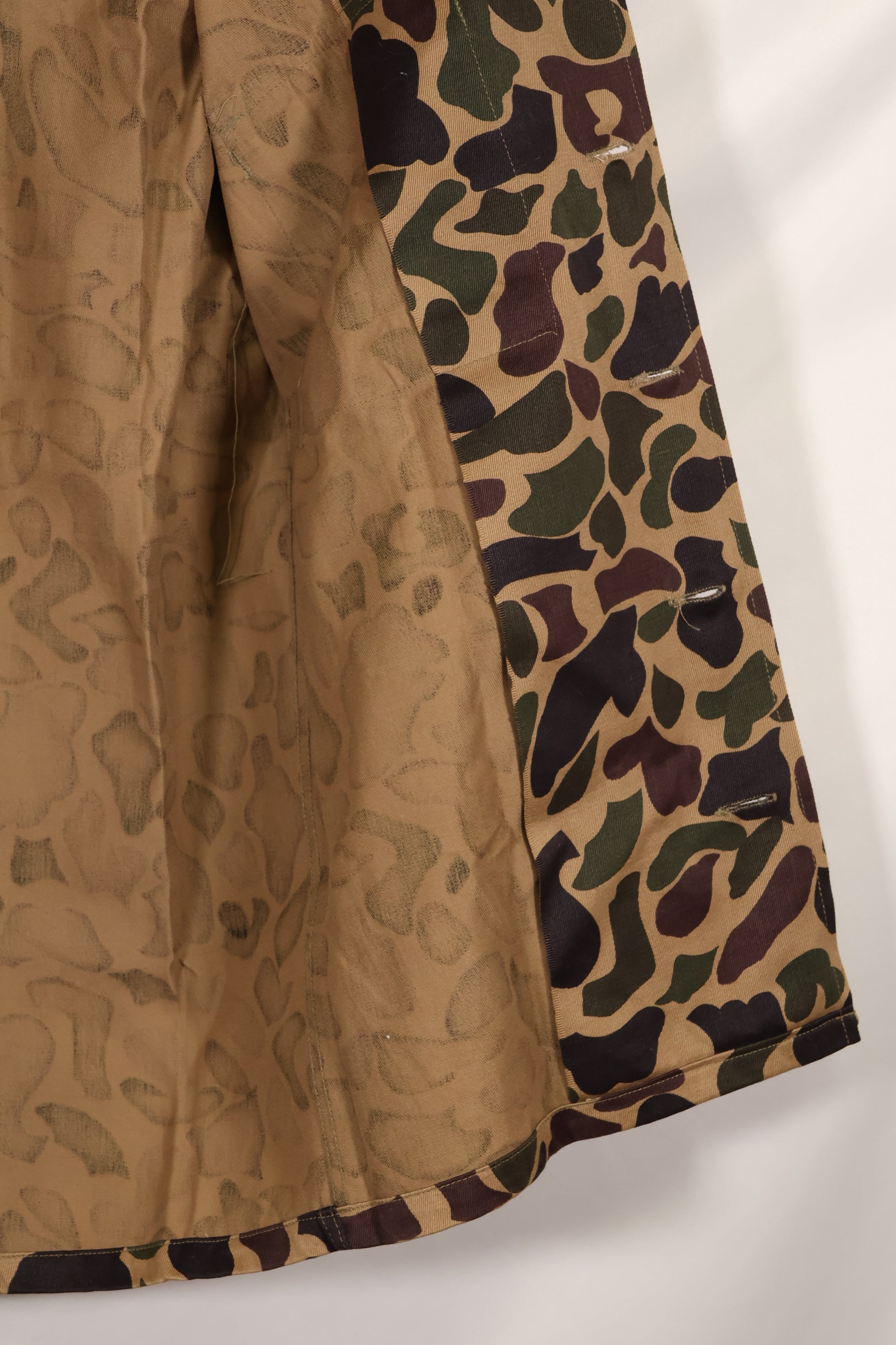 1960年代前半　デッドストック　A-M　CIDG　ベオガム迷彩　Asian カット　シャツ　