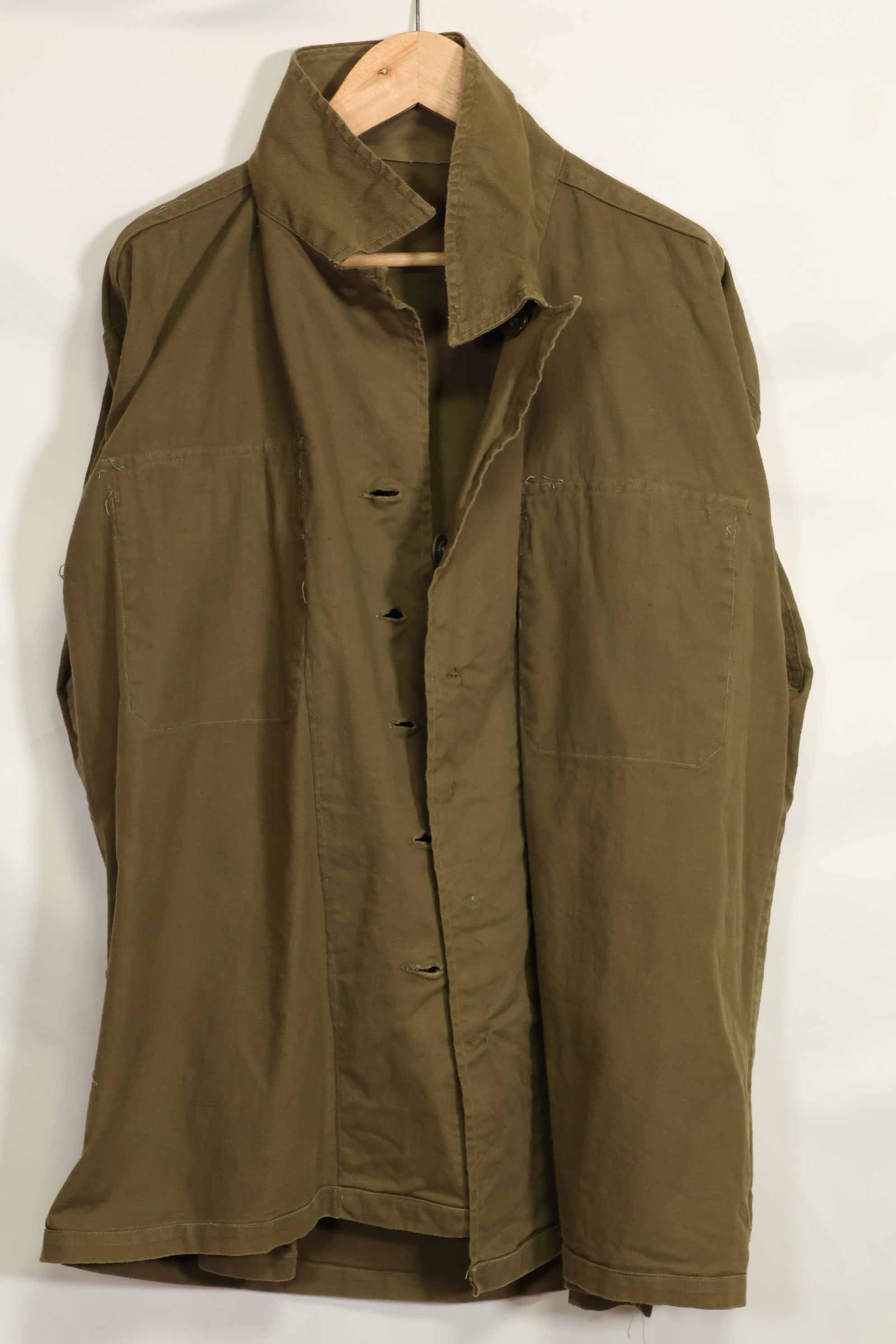 1960年代　沖縄CISO調達　ユーティリティシャツ　FEC契約　レア品　中古品