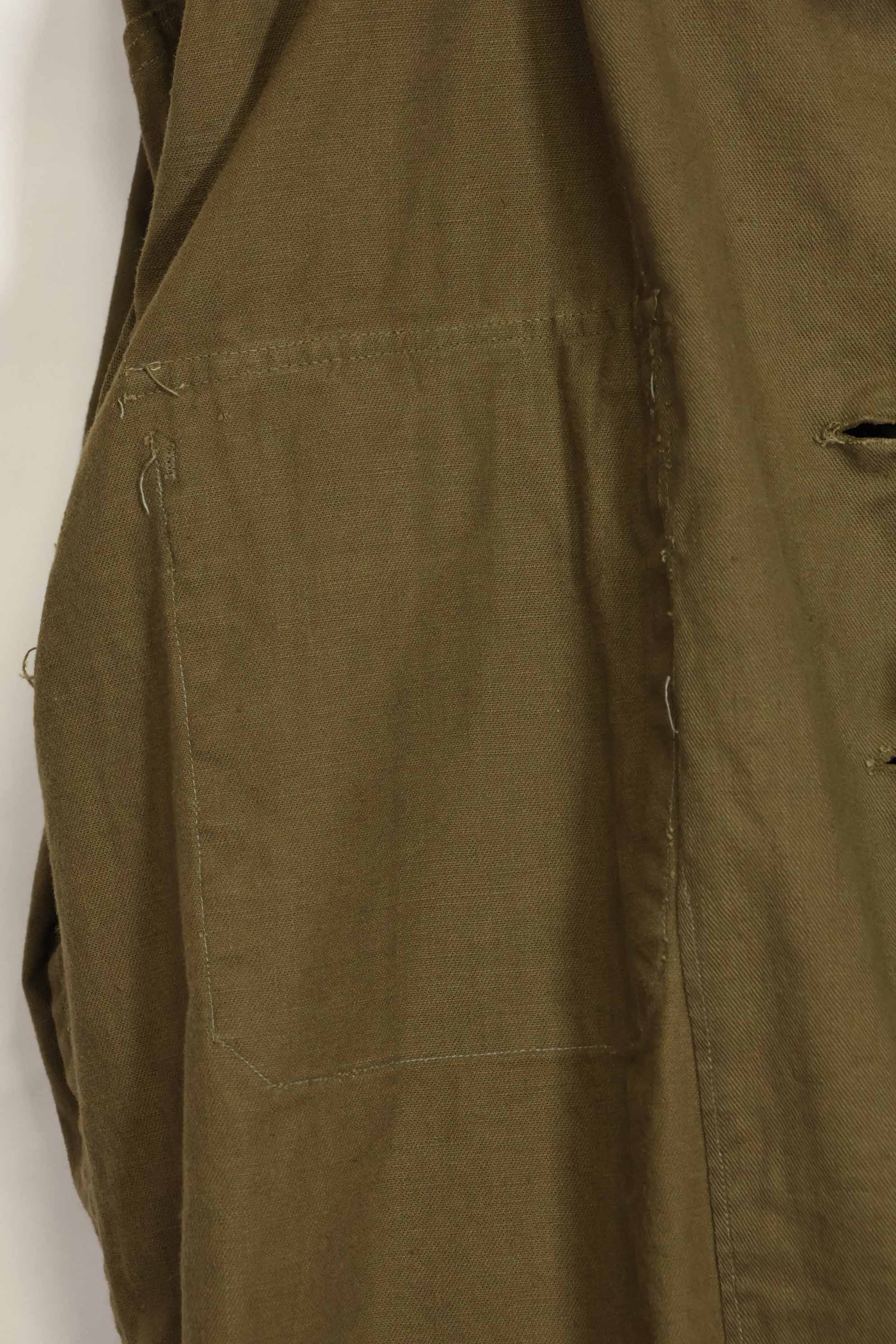 1960年代　沖縄CISO調達　ユーティリティシャツ　FEC契約　レア品　中古品