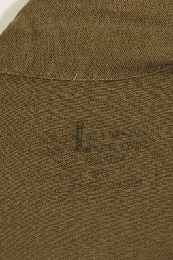 1960年代　沖縄CISO調達　ユーティリティシャツ　FEC契約　レア品　中古品