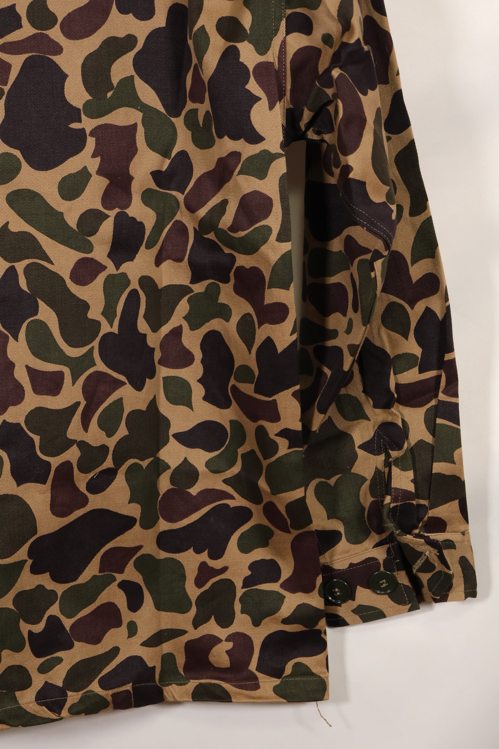 1960年代前半　デッドストック　A-M　CIDG　ベオガム迷彩　Asian カット　シャツ　