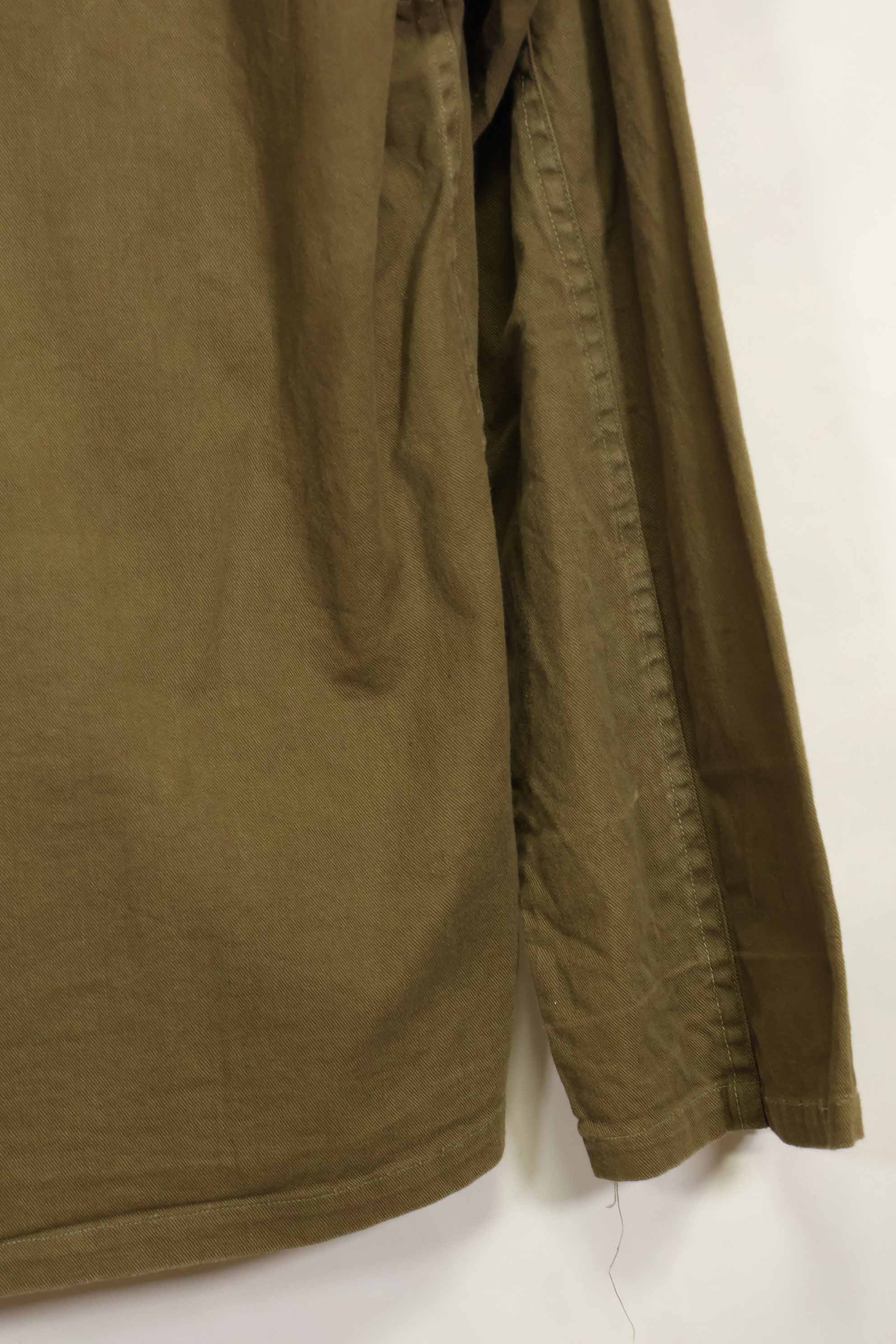 1960年代　沖縄CISO調達　ユーティリティシャツ　FEC契約　レア品　中古品