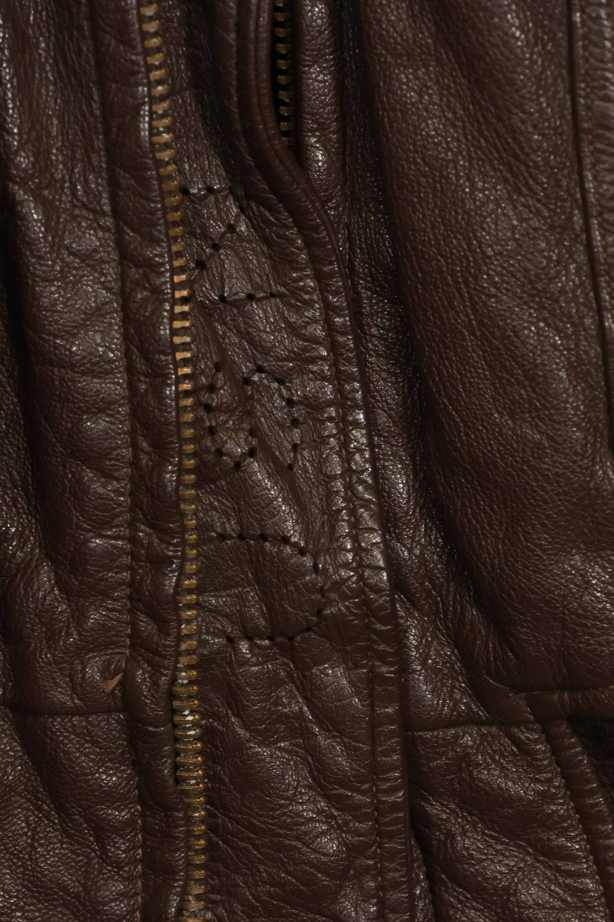 1960年代　アメリカ海軍　G-1　フライトジャケット　サイズ42　スヌーピーローカルペイント　中古品