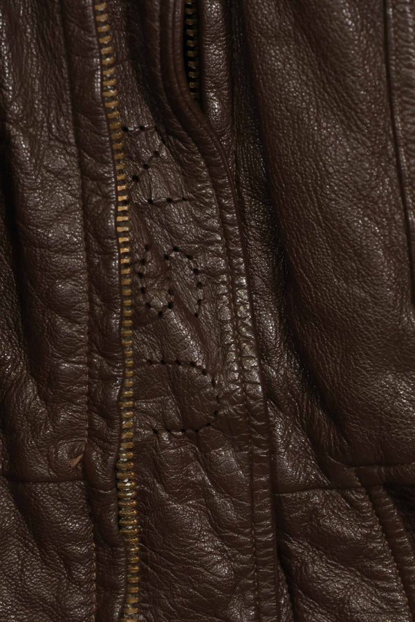 1960年代　アメリカ海軍　G-1　フライトジャケット　サイズ42　スヌーピーローカルペイント　中古品