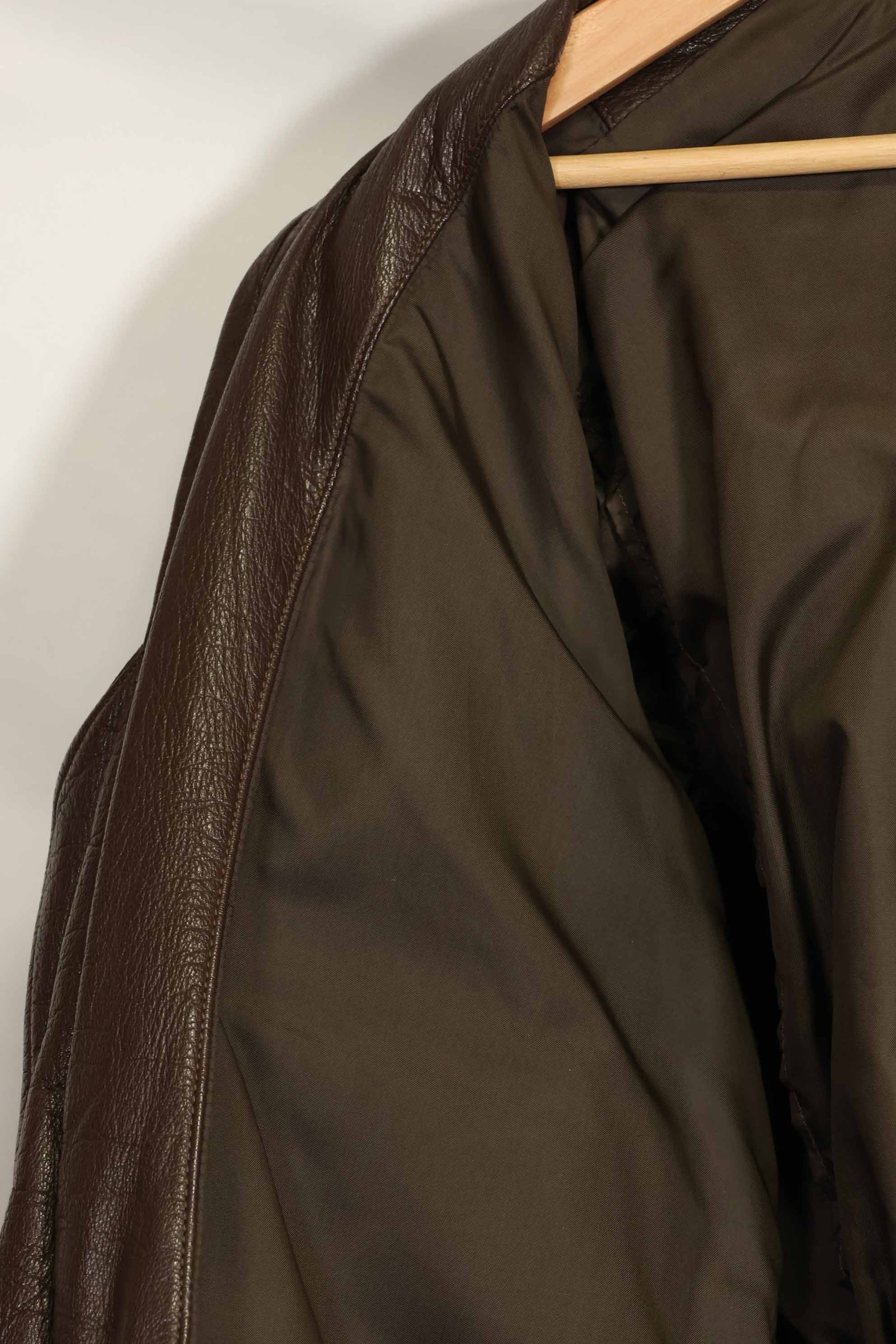 1960年代　アメリカ海軍　G-1　フライトジャケット　サイズ42　スヌーピーローカルペイント　中古品