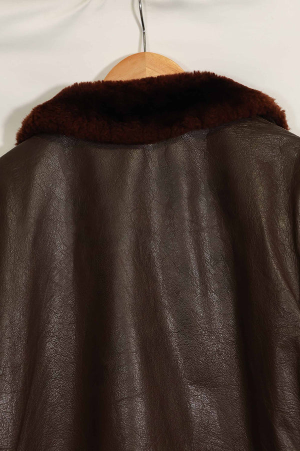 1960年代　アメリカ海軍　G-1　フライトジャケット　サイズ42　スヌーピーローカルペイント　中古品