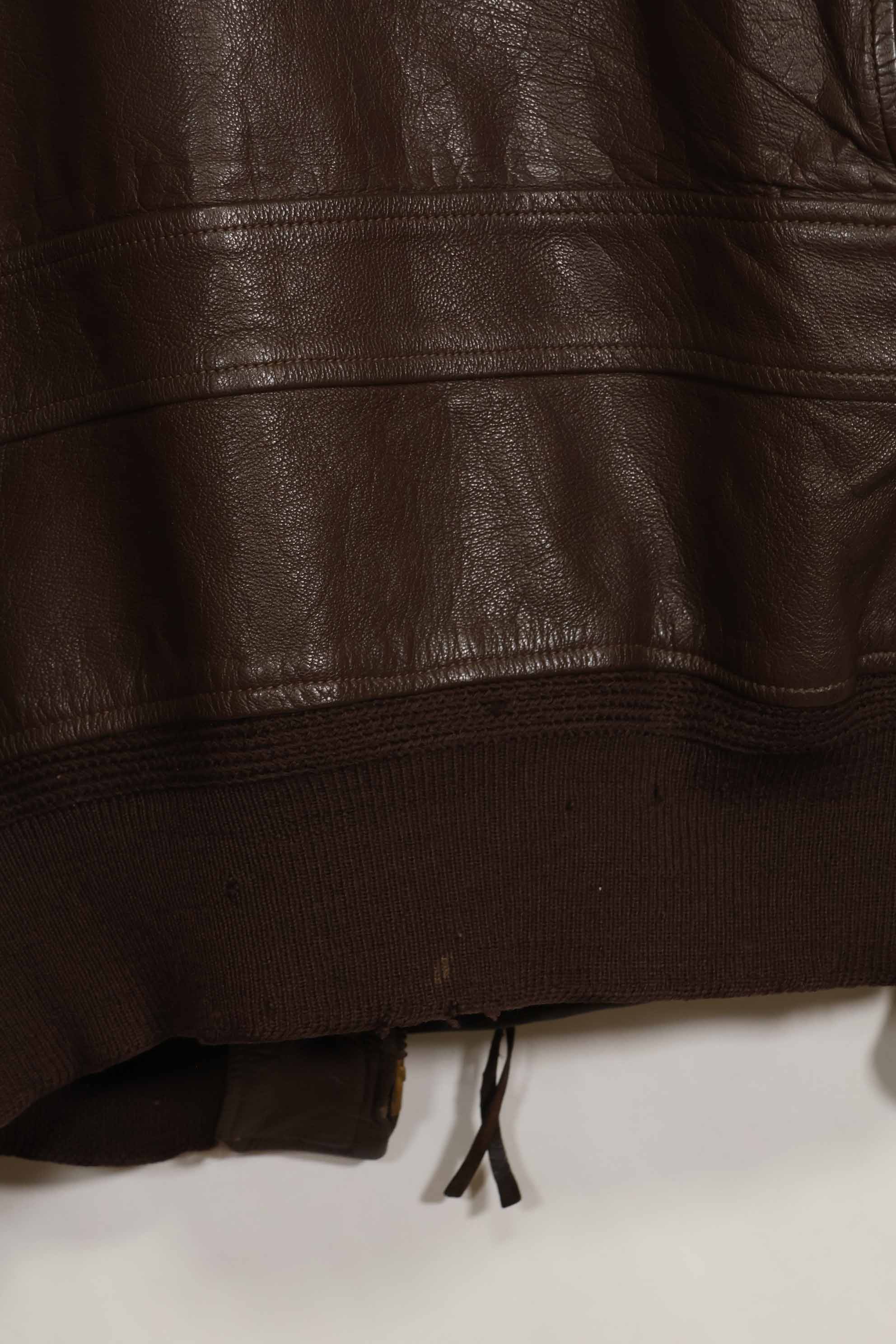 1960年代　アメリカ海軍　G-1　フライトジャケット　サイズ42　スヌーピーローカルペイント　中古品