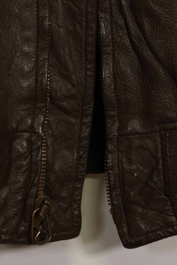 1960年代　アメリカ海軍　G-1　フライトジャケット　ラベル欠損　初付けパッチ付き　中古品