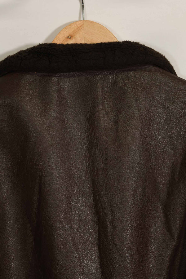 1960年代　アメリカ海軍　G-1　フライトジャケット　ラベル欠損　初付けパッチ付き　中古品