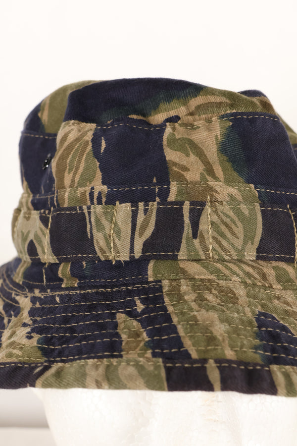 大阪 MASH製　A-S　シルバータイガーストライプ　CISOカット ブーニーハット　中古品