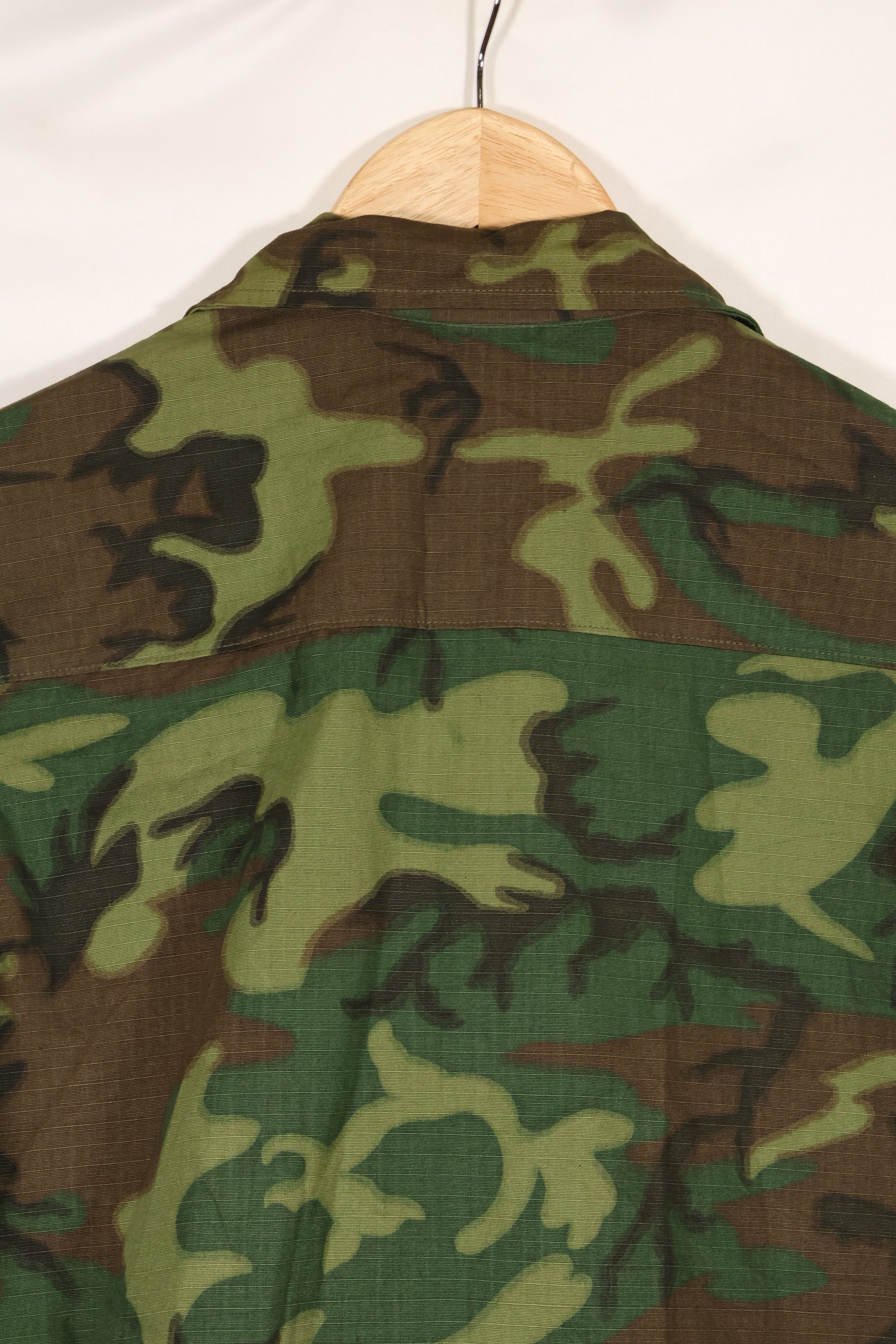 1969年契約　デッドストック　M-R　ERDL グリーンリーフ迷彩　ジャングルファティーグジャケット　