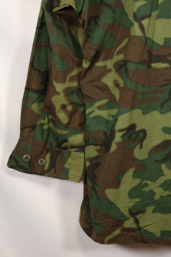 1969年契約　デッドストック　M-R　ERDL グリーンリーフ迷彩　ジャングルファティーグジャケット　