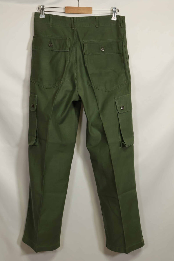 1960年代ロット　OG-107 ベイカーパンツ　カーゴポケット改造　元特殊部隊隊員　中古品　A