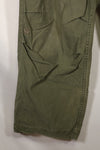 実物　1950年代　アメリカ軍　M51 コットン　フィールドパンツ　中古品　M-R