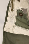 実物　1950年代　アメリカ軍　M51 コットン　フィールドパンツ　中古品　M-R