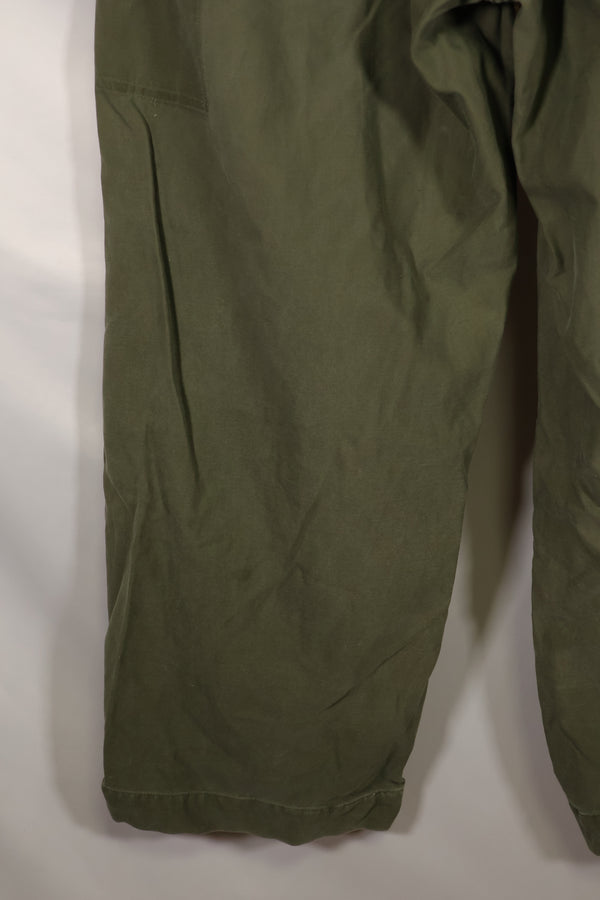 実物　1950年代　アメリカ軍　M51 コットン　フィールドパンツ　中古品　M-R
