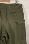 実物　1950年代　アメリカ軍　M51 コットン　フィールドパンツ　中古品　M-R