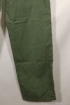 1960年 個人調達品 M〜L アメリカ軍　OG-107 ユーティリティパンツ　ベイカーパンツ　中古品