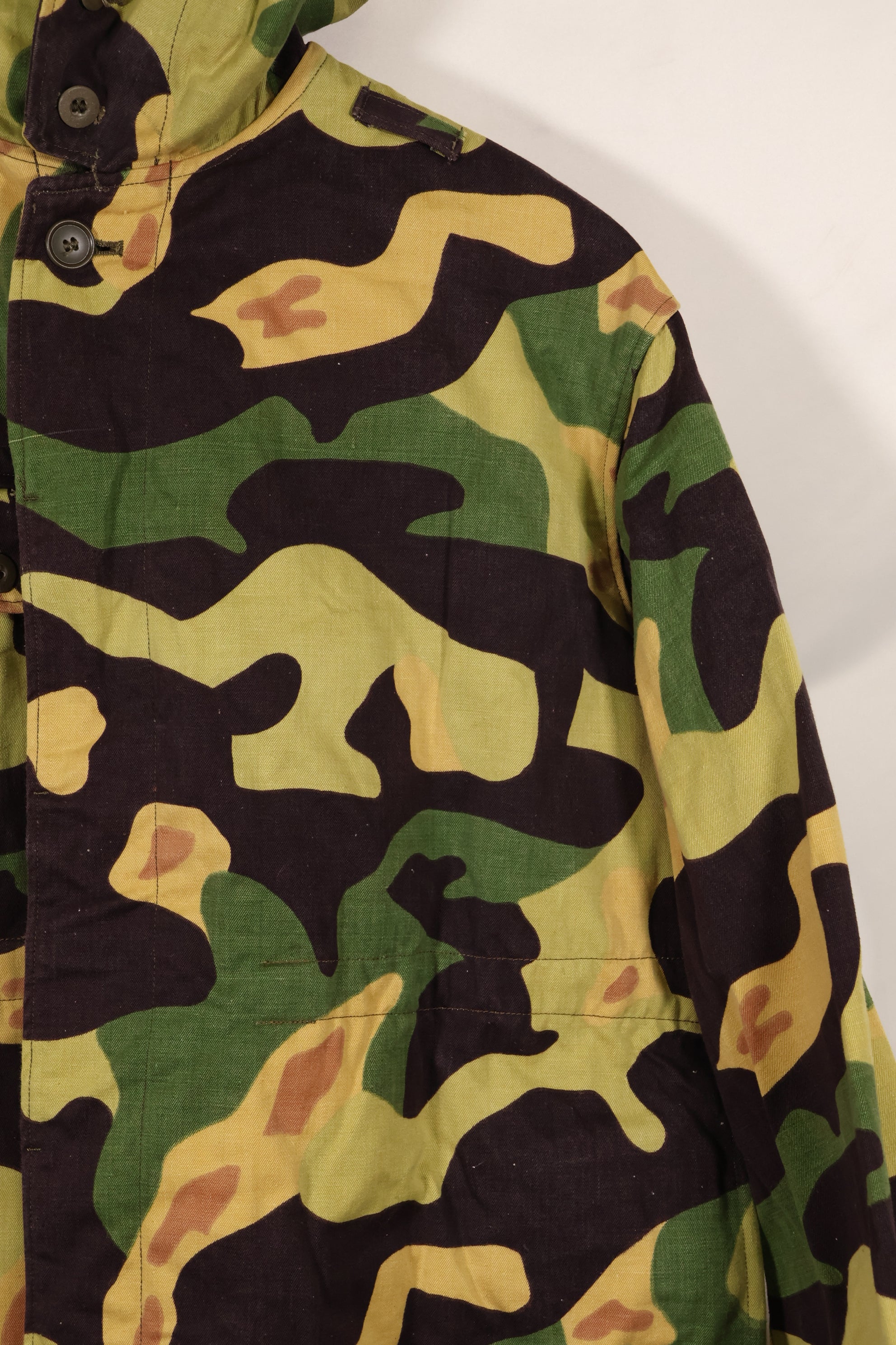1960年代　チェコ軍　Vz.60 mlok サラマンダー迷彩　パーカー　フィールドジャケット　中古品