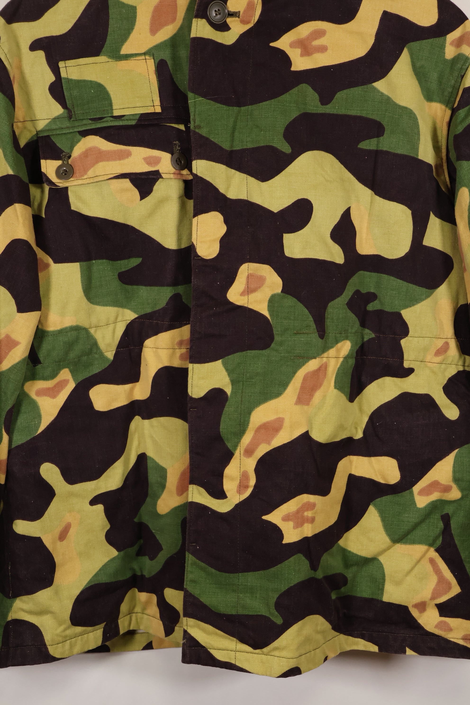 1960年代　チェコ軍　Vz.60 mlok サラマンダー迷彩　パーカー　フィールドジャケット　中古品