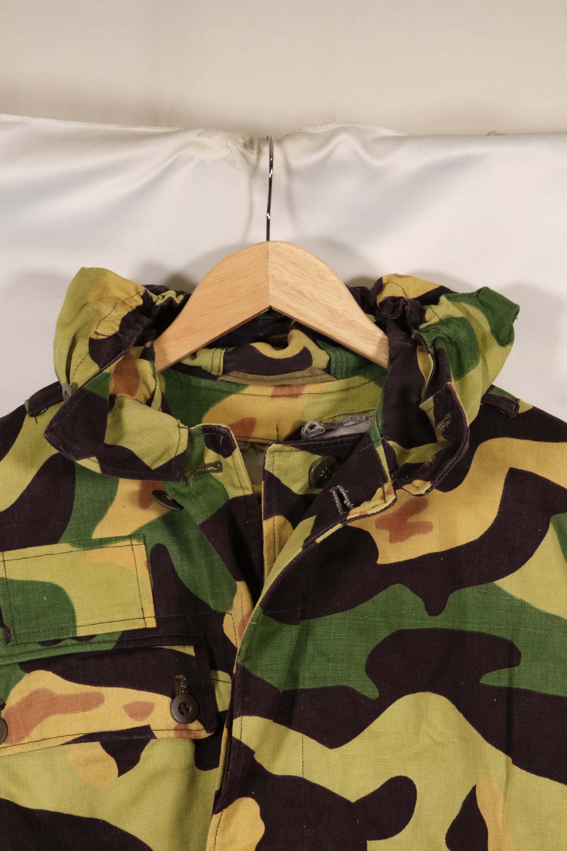 1960年代　チェコ軍　Vz.60 mlok サラマンダー迷彩　パーカー　フィールドジャケット　中古品