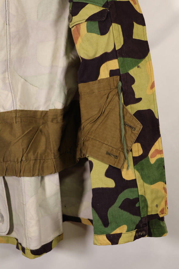 1960年代　チェコ軍　Vz.60 mlok サラマンダー迷彩　パーカー　フィールドジャケット　中古品