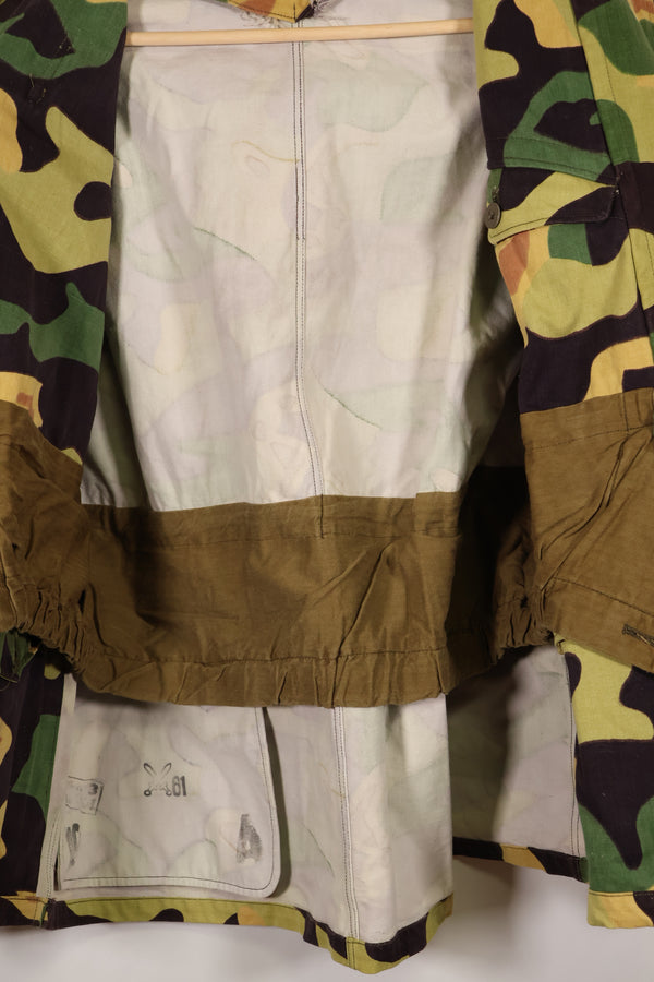 1960年代　チェコ軍　Vz.60 mlok サラマンダー迷彩　パーカー　フィールドジャケット　中古品