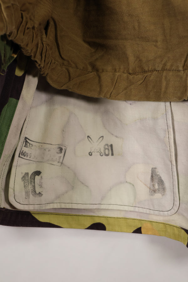 1960年代　チェコ軍　Vz.60 mlok サラマンダー迷彩　パーカー　フィールドジャケット　中古品