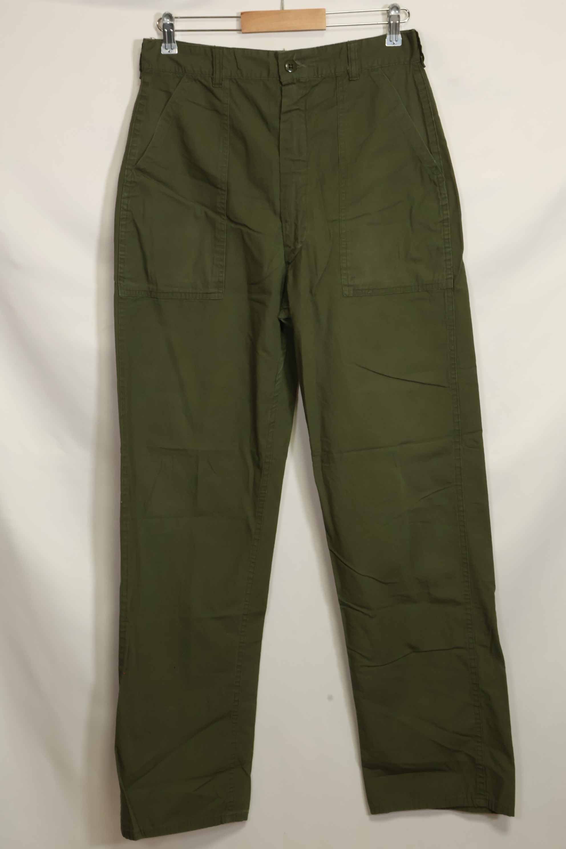 1960年代　個人調達　ポップリン製　OG-107 ベイカーパンツ　薄手パンツ　中古品