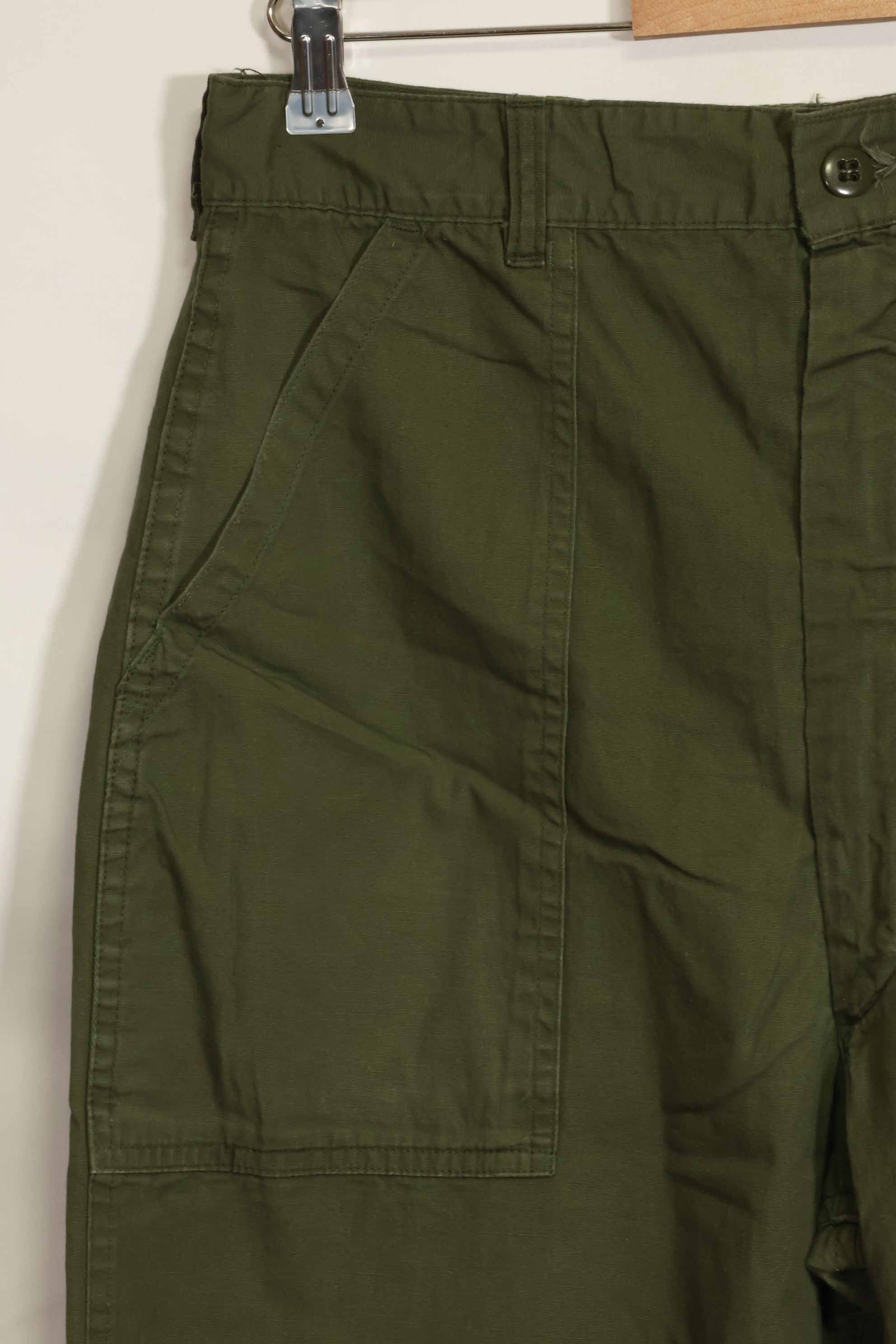 1960年代　個人調達　ポップリン製　OG-107 ベイカーパンツ　薄手パンツ　中古品