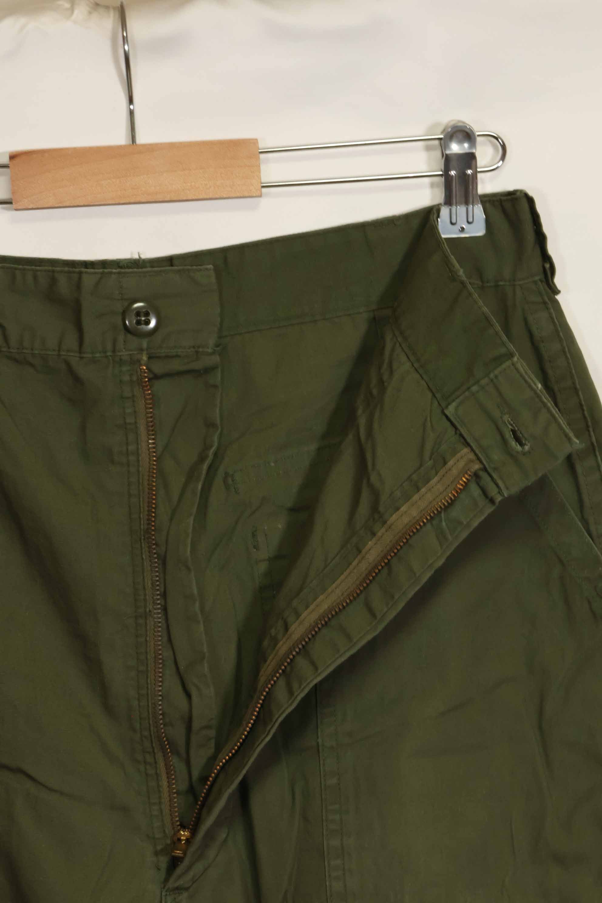 1960年代　個人調達　ポップリン製　OG-107 ベイカーパンツ　薄手パンツ　中古品