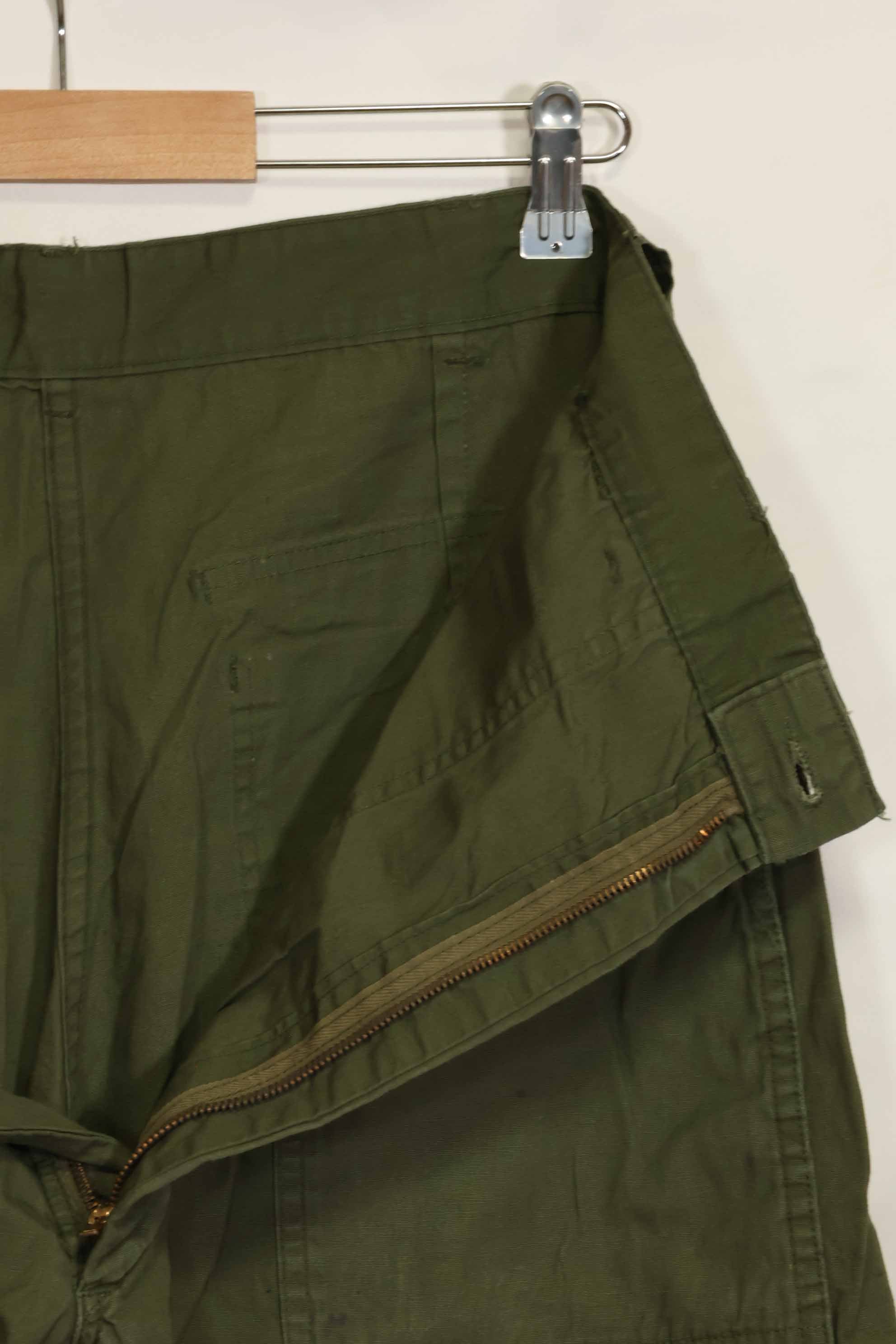 1960年代　個人調達　ポップリン製　OG-107 ベイカーパンツ　薄手パンツ　中古品