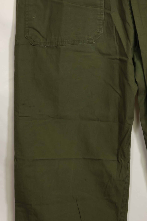 1960年代　個人調達　ポップリン製　OG-107 ベイカーパンツ　薄手パンツ　中古品