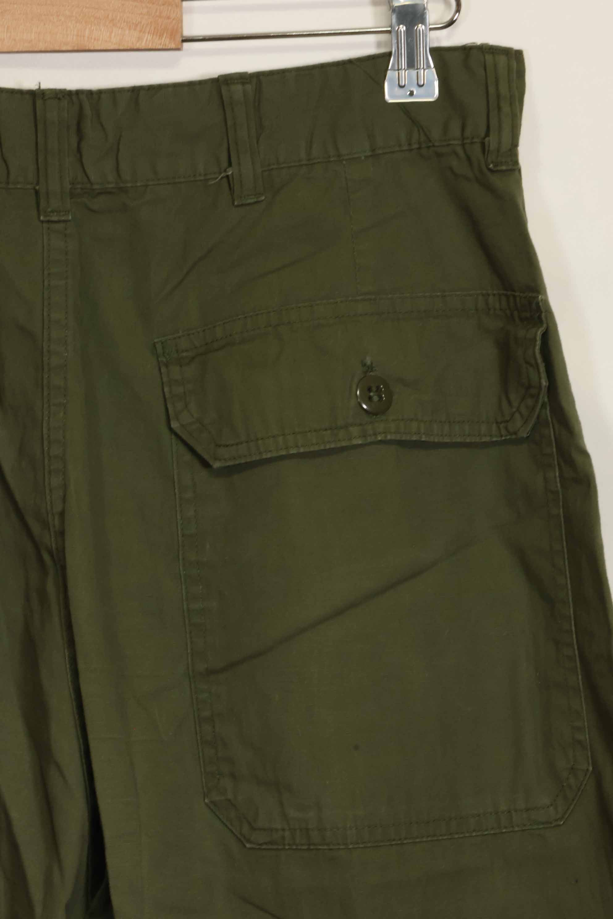 1960年代　個人調達　ポップリン製　OG-107 ベイカーパンツ　薄手パンツ　中古品