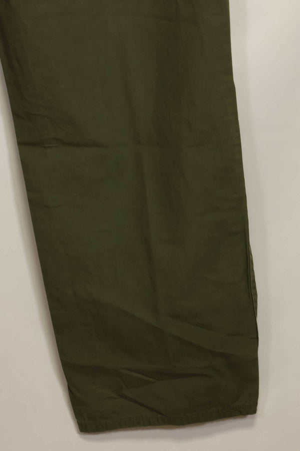 1960年代　個人調達　ポップリン製　OG-107 ベイカーパンツ　薄手パンツ　中古品